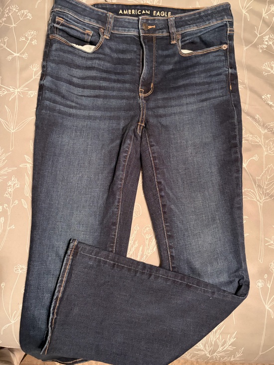 American Eagle Outfitters Denim - American Eagle Outfitters Slim Straight Dark Blue Jeans